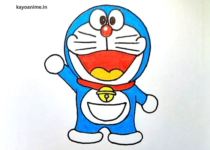 Doraemon Drawing – Create a Cute Kawaii Doraemon with Easy Steps